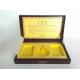 Rigid Board Luxury Gift Boxes For Cigar, Personalized Gift Packaging Box With Sponge Tray