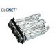 1x2 Ports Ganged SFP Cage Assembly Female Copper Alloy Housing Material