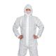 Cleanroom 40021-1 50gsm Zipper SMS Disposable Coverall