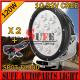 9 INCH 120W CREE OFFROAD LED Driving Light For Truck 4x4 4wd Boat Tractor Auto Headlight