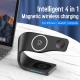 Intelligent 4 In 1 Magnetic Wireless Charger Multifunctional For Iphone Iwatch Airpods