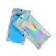 Clear Mylar Plastic Food Packaging Hologram Bags With Zip Lock Resealable Smell Proof