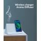 3 In 1 Multifunction Wireless Charger humidifier aroma diffuser 15W 9V