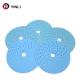 8 Holes 5 Inch Ceramic Sanding Disc Polishing Abrasive Paper 800 Grits Hook Loop