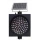 IP65 Protection 1000 Meters Solar Powered Traffic Lights For Safety