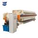 Wine Small Filter Press Sludge Dewatering Electro Hydraulic Plate And Frame Automatic