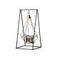 Modern Minimalist Wind Cradle Hanging Candle Holders With Metal Frame