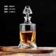 Square Custom Design Animal Shaped 500ml 750ml Glass Bottle for Brandy Whisky Vodka