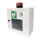 Alarmed AED Defibrillator Cabinets , Wall Mounted External Defibrillator