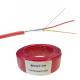 2/4/6 Cores 2.5mm2 Red Fire Alarm Cable with Flexible Shielding and PVC Insulation