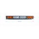 IP68 Straight 22 Inch Car Light Bar 120w High Bright Amber / White Color