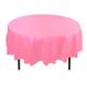 Eco Friendly Disposable Plastic Tablecloths , PEVA Plastic Disposable Round