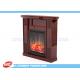 OEM Multi Shape / Color Home Decor Fireplaces ISO With Custom Logo