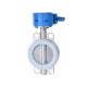 Sanitary SS304/316L Turbine Pair Butterfly Valve D371X-10/16P for Stop Water Function