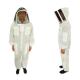 Cotton Beekeeping Protective Clothing Ventilated Bee Suit With Hood