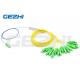 60x12x4mm PLC Fiber Optic Splitter G657A2 1x16 Optical Fiber Splitter