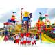 Amusement Park Aqua Playground Equipment Fun With Spray / Water Curtain