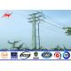 Round 30FT 69kv Steel utility Pole for Power Distribution Transmission Line