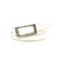 Alloy Buckle White 18mm Women's Fashion Leather Belts