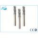 3 / 4 Flute End Mills Air or Oil Cooling Mode , Tungsten Steel End Mills