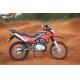 10kw 7000rpm Enduro Dual Sport Motorcycle 4 Stroke 200cc LED Light Hand Protecter