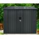 0.6mm Metal Bike Storage Shed 4 Bikes 80.3inch HDG Galvanized Color Sheet Material