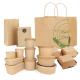Food Grade Biodegradable Bulk Craft Bags Paper Bag Jumbo for Restaurant
