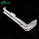 Alloy Double Curtain Track Brackets Metal Material 110mm Length 21mm Width