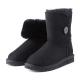 Winter Women'S Shearling Winter Boots Sheepskin Lined Snow Boots