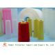 Durable Virgin Spun Polyester Dyed Yarn For Knitting On Plastic Cone