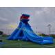 Giant inflatable dinosaur slip and slide