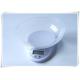 Wide LCD Display Electronic Food Scale , Lightweight Portability Top Rated Kitchen Scales