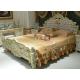 King Size Loui Luxury Wooden Carving Baroque Bed