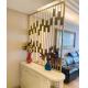 Contemporary Stainless Steel Room Dividers Indoor Metal Divider Partitions