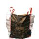 1500kg Full Drop Bottom Vented Big Bag Bulk Vented Log Bags With Lifting Loops