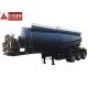 Waterproof Dry Bulk Cargo Trailer , Dry Bulk Cement Trailers With Fluidized Belt