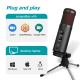 Desktop 5V USB Recording Microphone with Live broadcast microphone ,Singing Recording microphone, Live game microphone