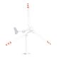 1KW 5KW Horizontal Wind Turbine 48V 220V Alternative Windmill For Electricty