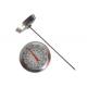 Large Dial Type Thermometer , Stainless Steel Dairy Cheese Making Thermometer