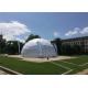 Windproof Geodesic Tent Dome With White Wall For Outdoor Activities