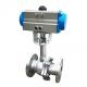 Pneumatic Actuated Cryogenic Ball Valves 304 Body Liquid Oxygen Hydrogen