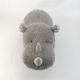 30cm PP Cotton Stuffed Toys Soft Rhinoceros Toy EN71 ODM OEM