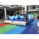 Double Inflatable Sports Games / Inflatable Surf Simulator With Mattress Mechanical Surfboard