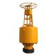 Customized available polyethylene steel material for guiding locating warning navigation buoy
