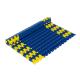                  Friction Plastic Mesh Grid Straight Moving Conveyor Modular Belt for Meat Processing             