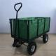 XXL Heavy Duty Garden Mesh Cart Wheelbarrow Mesh Garden Trolley Cart Utility Tipper