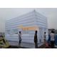 8M Fabric Inflatable Event Tent / White Inflatable Cube House For Outdoor Events