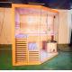 Electric Stove Heater Wooden Steam Sauna Luxury Indoor Corner Design