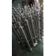 Satin / Mirror Stainless Steel Balustrade Posts For Glass Railing System