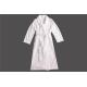 Stockpapa 100% Polyester Womens White Long Bathrobe For Winter